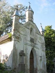 Сопоцкин, кладбище католическое, часовня-усыпальница Ю. Гурского